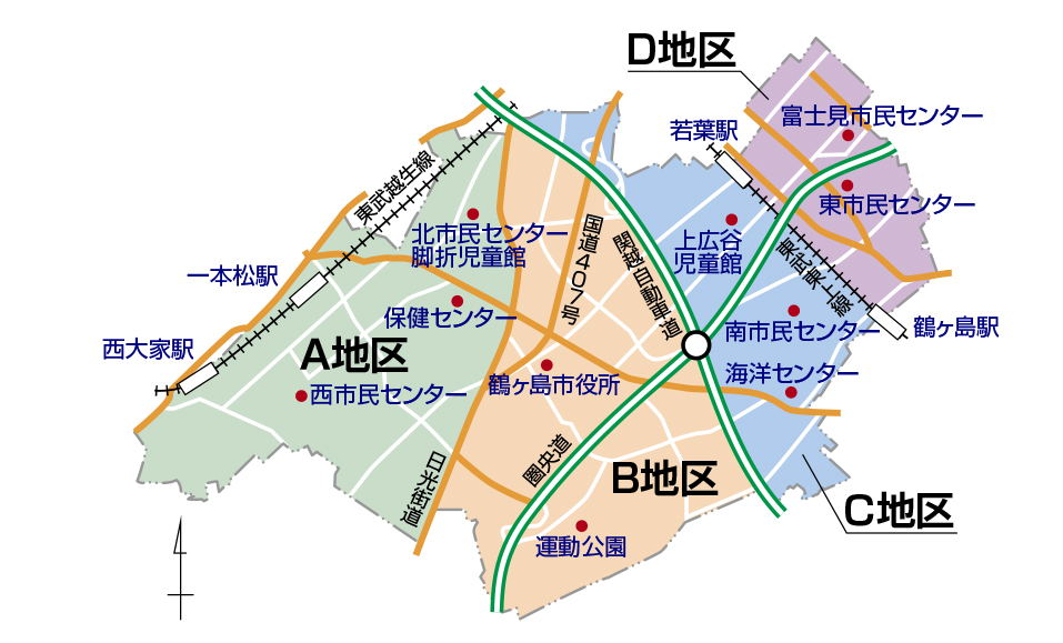 鶴ヶ島市地図